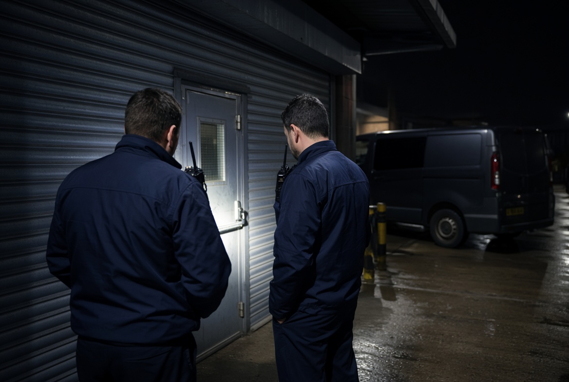Response team checking a site after an activation